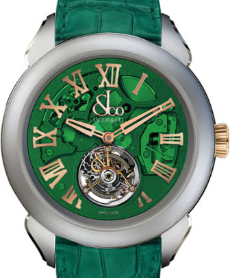 Review JACOB & CO PALATIAL FLYING TOURBILLON HOURS MINUTE 150.520.24.NS.QG.1NS Replica watch